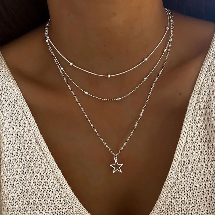 Vintage Star Ogrlica