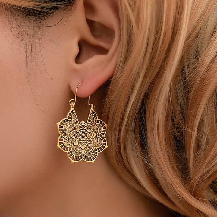 Uhani Lotus Mandala