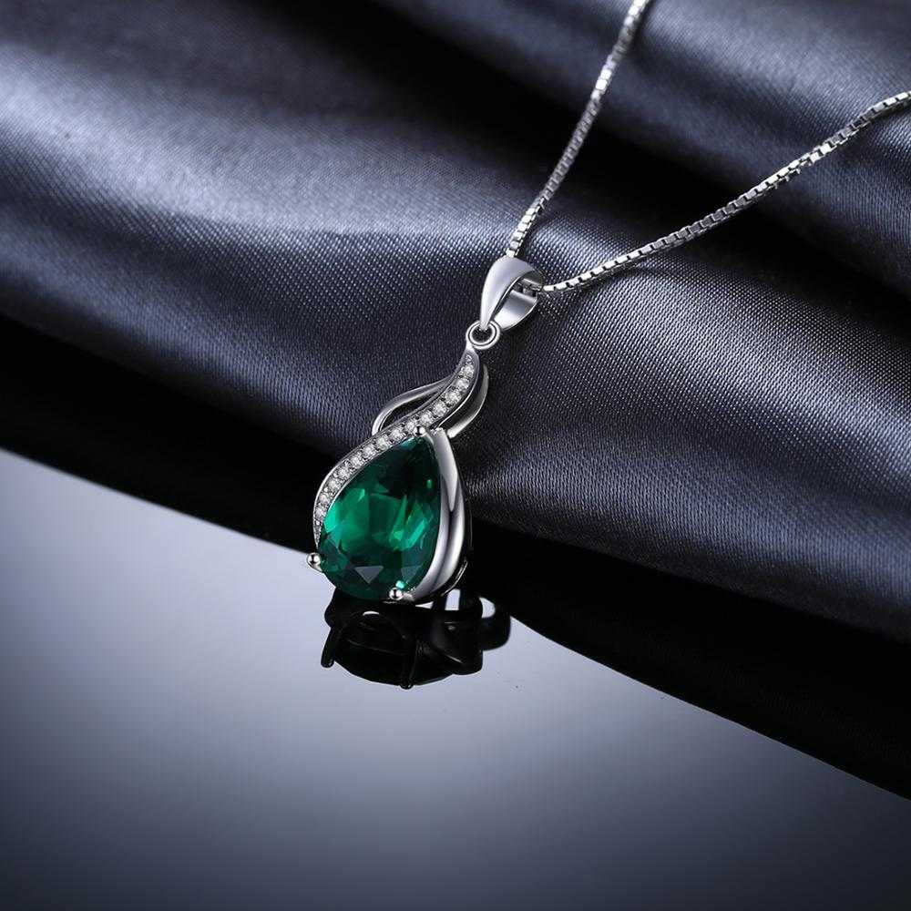 Ogrlica Leônia z Zelenim Diamantom