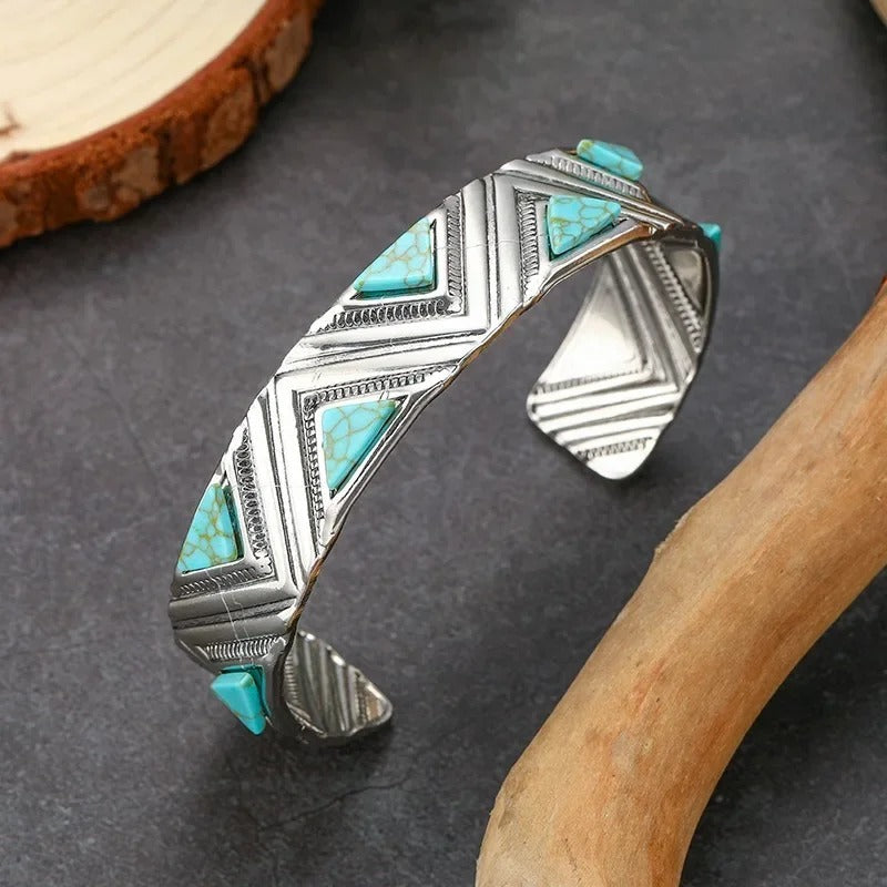 Vintage Bohemian Tribal Zapestnica s Turquoise